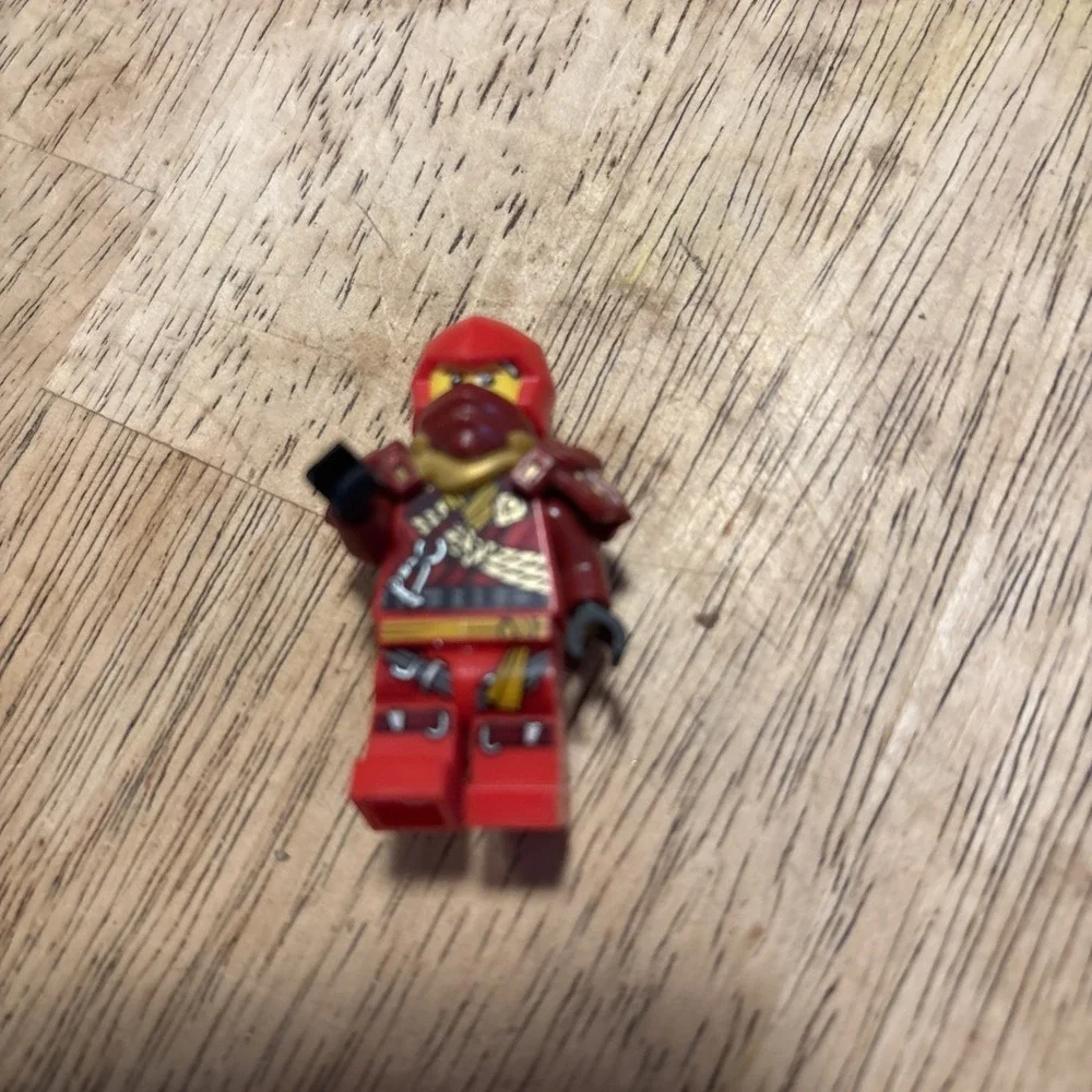 LEGO Ninjago Climber Kai Minifigure Red Ninja Building Toy Figure